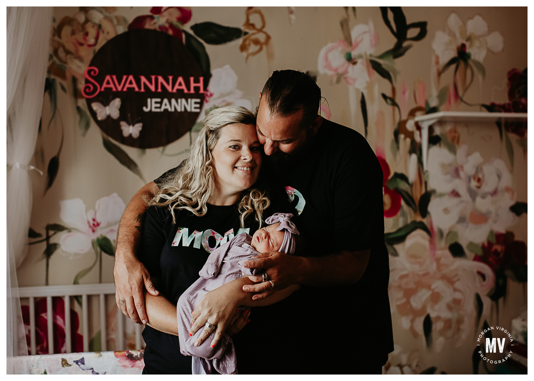 savannah's grand blanc in home newborn photographer morgan virginia photography