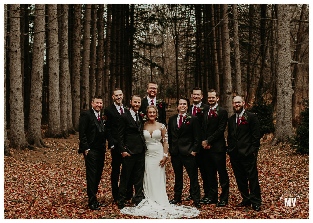 Kristie and Paul's wedding with Rochester Michigan Wedding Photographer Morgan Virginia Photography