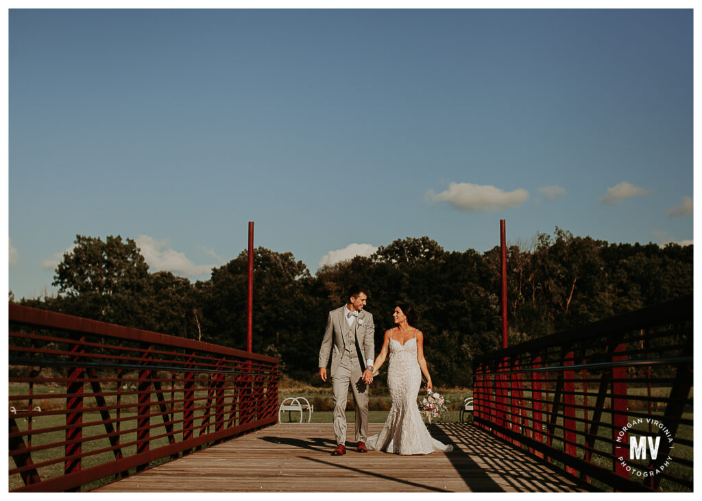 Tiffany and Niko's wedding at Robin Hills Farm with Ann Arbor Michigan Photographer Morgan Virginia Photography