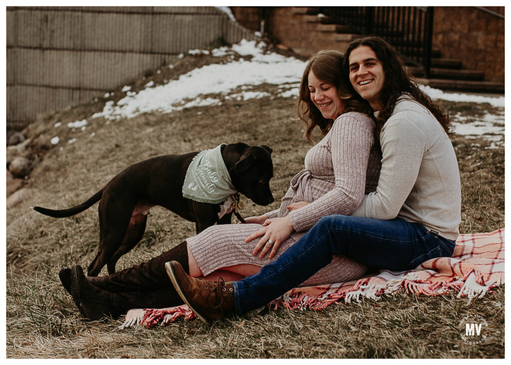 holly and lucas downtown lake orion maternity photographer morgan virginia photography 