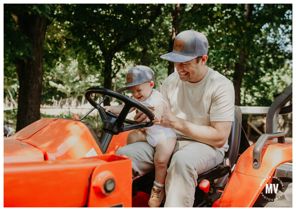 oliver one year michigan family photographer morgan virginia photography