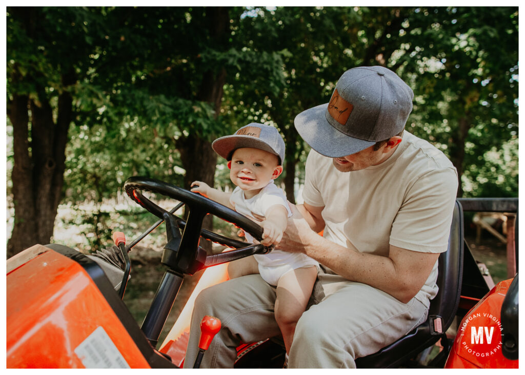 oliver one year michigan family photographer morgan virginia photography